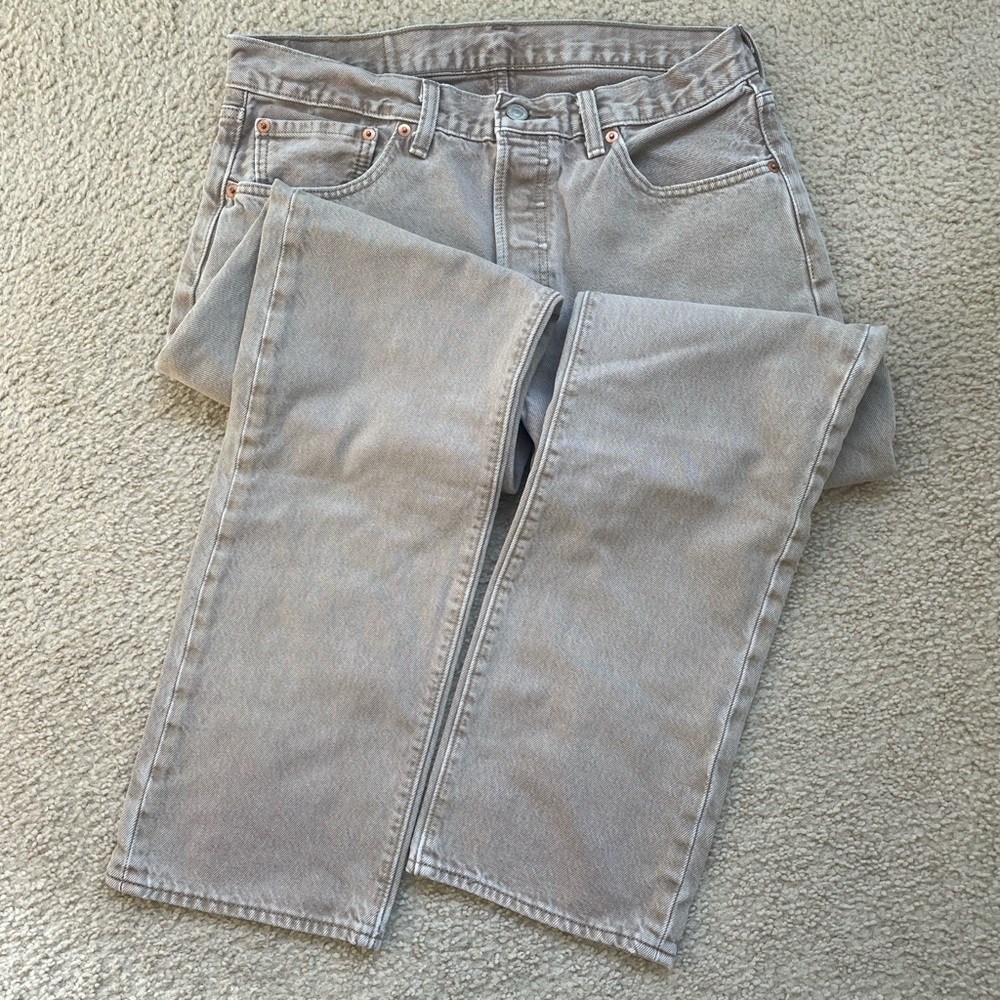 Levi's 501 Brown Denim Jeans